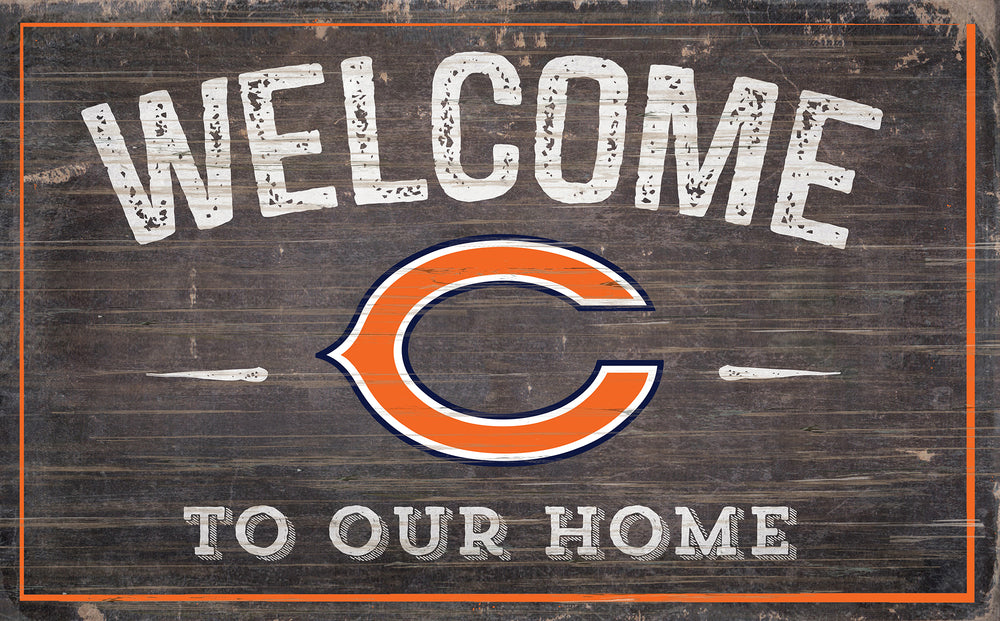 Wholesale NFL0913-Welcome 11x19 / N0913-Chicago Bears