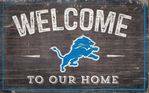 Wholesale NFL0913-Welcome 11x19 / N0913-Detroit Lions