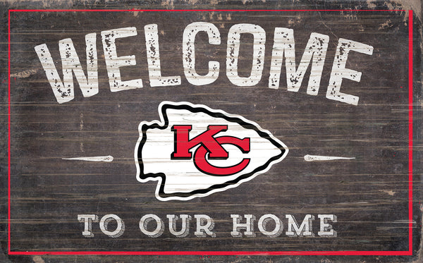 Wholesale NFL0913-Welcome 11x19 / N0913-Kansas City Chiefs