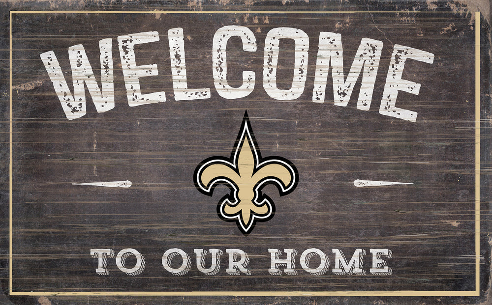 Wholesale NFL0913-Welcome 11x19 / N0913-New Orleans Saints