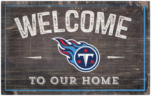 Wholesale NFL0913-11x19 inch Welcome Sign (Khols Resize) / N0913-Tennessee Titans