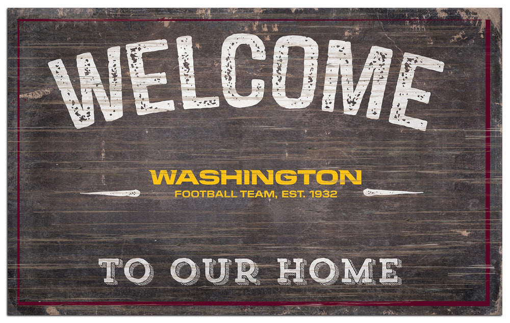 Wholesale NFL0913-Welcome 11x19 / N0913-Washington Football Team