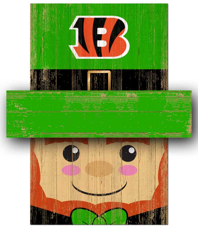 Wholesale NFL0919-Leprachaun Head / N0919-Cincinnati Bengals