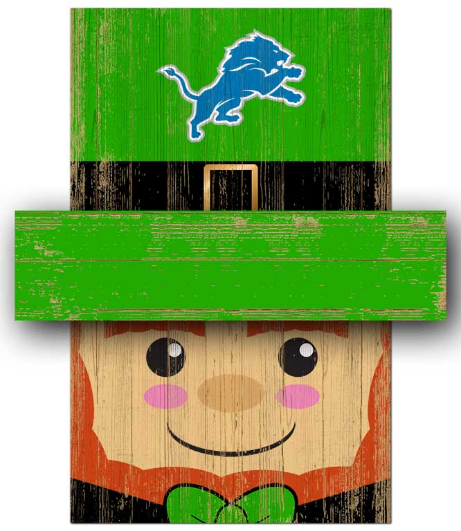 Wholesale NFL0919-Leprachaun Head / N0919-Detroit Lions
