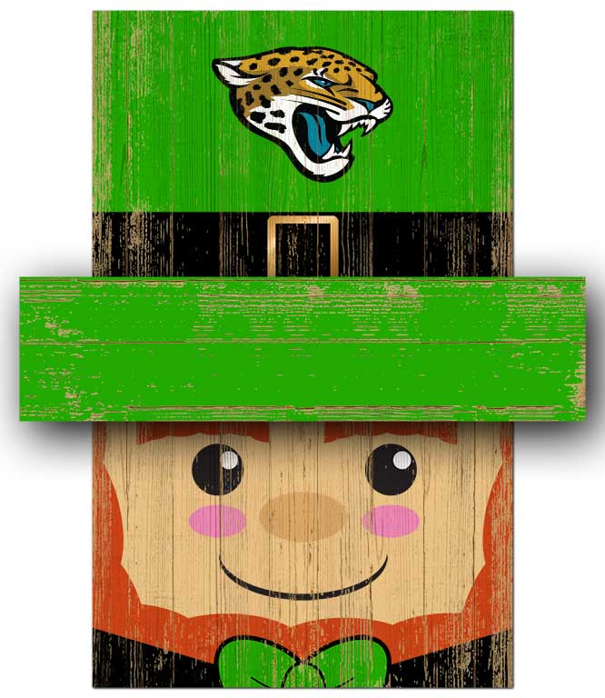 Wholesale NFL0919-Leprachaun Head / N0919-Jacksonville Jaguars