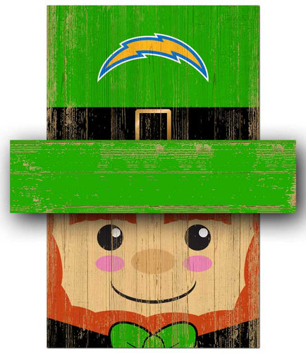 Wholesale NFL0919-Leprachaun Head / N0919-Los Angeles Chargers