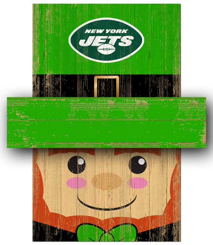 Wholesale NFL0919-Leprachaun Head / N0919-New York Jets