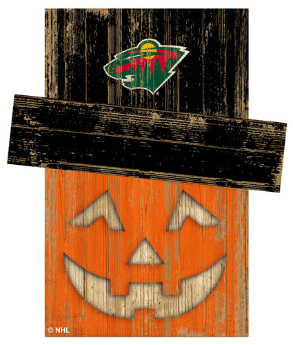 Wholesale NHL / H0923-Pumpkin Head / N0923-Minnesota Wild