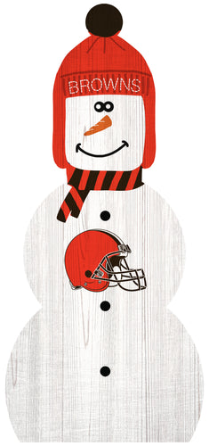 Wholesale NFL0926-Snowman Leaner / N0926-Cleveland Browns