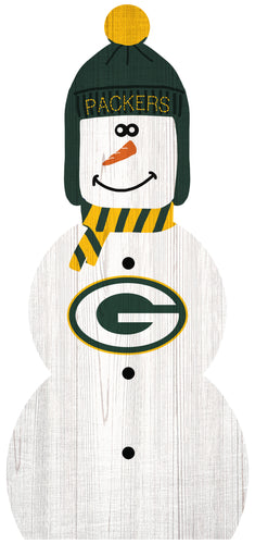 Wholesale NFL0926-Snowman Leaner / N0926-Green Bay Packers