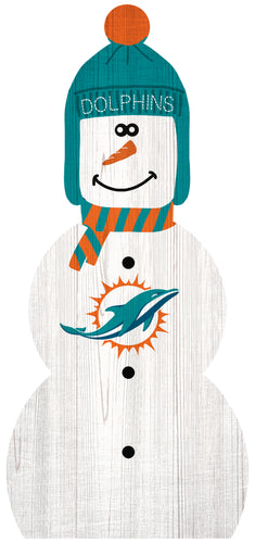 Wholesale NFL0926-Snowman Leaner / N0926-Miami Dolphins