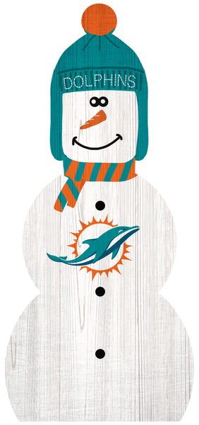 Wholesale NFL0926-Snowman Leaner / N0926-Miami Dolphins