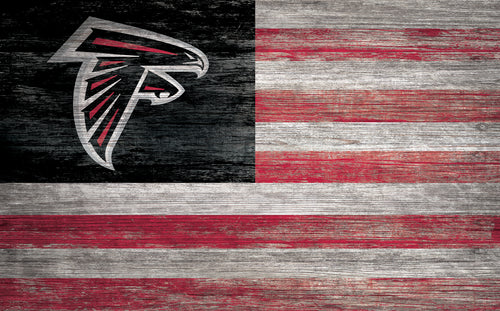 Wholesale NFL0940-American Flag 11x19 / N0940-Atlanta Falcons