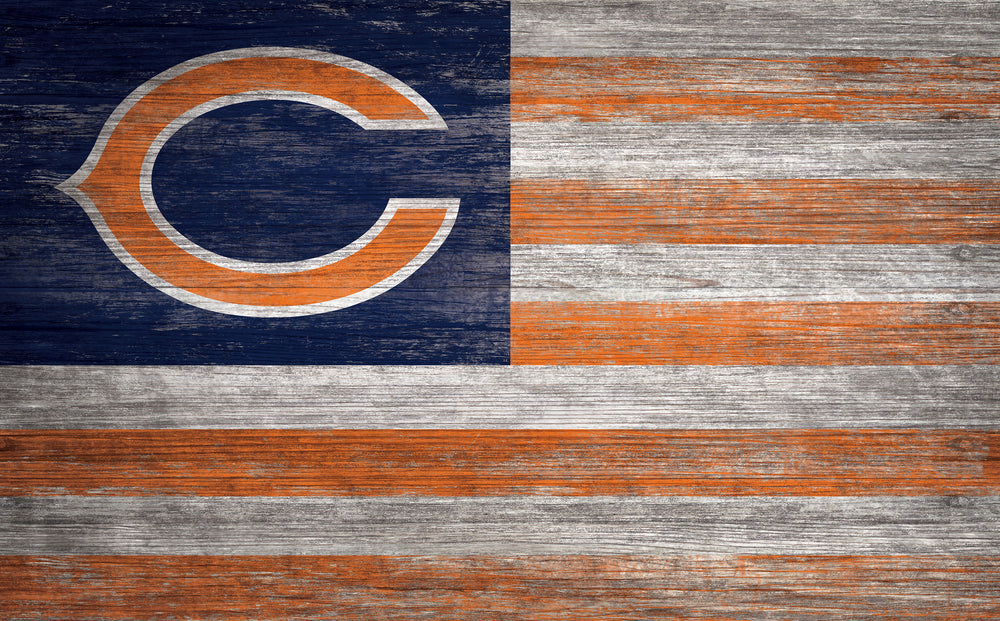 Wholesale NFL0940-Flag 11x19 (Khols Resize) / N0940-Chicago Bears