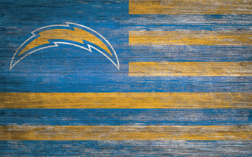 Wholesale NFL0940-Flag 11x19 (Khols Resize) / N0940-Los Angeles Chargers