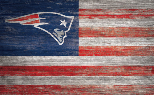Wholesale NFL0940-Flag 11x19 (Khols Resize) / N0940-New England Patriots