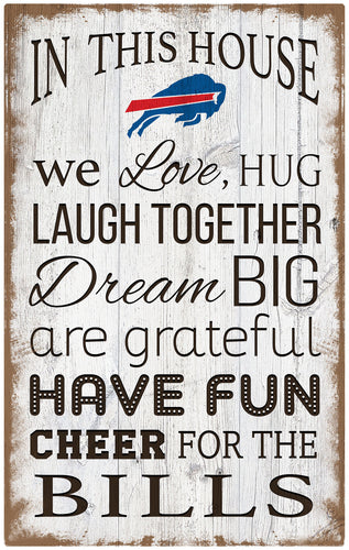 Wholesale NFL0976-In This House 11x19 / N0976-Buffalo Bills