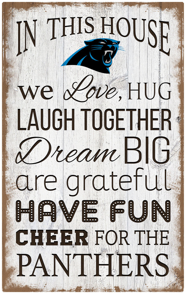 Wholesale NFL0976-In This House 11x19 / N0976-Carolina Panthers