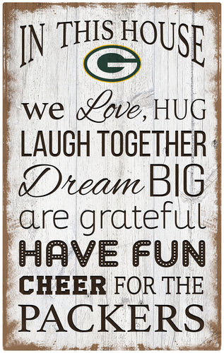 Wholesale NFL0976-In This House 11x19 / N0976-Green Bay Packers