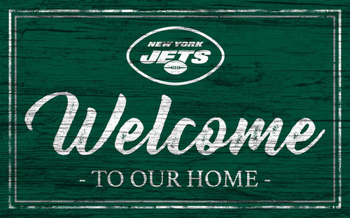 Wholesale NFL0977-Welcome Team Color 11x19 / N0977-New York Jets