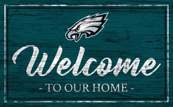 Wholesale NFL0977-Welcome Team Color 11x19 / N0977-Philadelphia Eagles