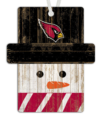 Wholesale NFL0980-Snowman Ornament 4.5in / N0980-Arizona Cardinals