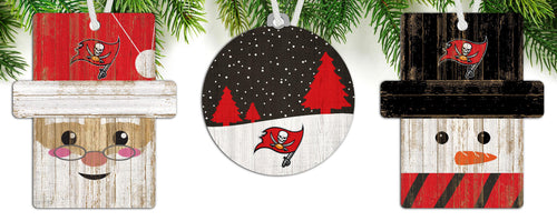 Wholesale NFL0984-Ornament 3 pack (0978, 0980, 0981) / N0984-Tampa Bay Buccaneers