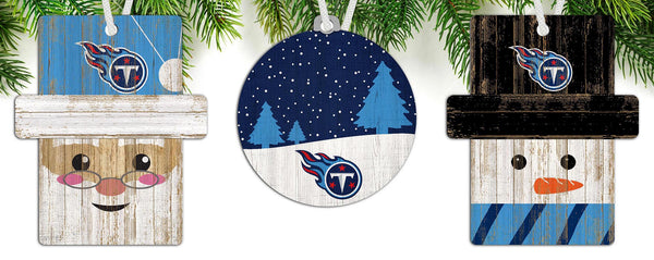 Wholesale NFL0984-Ornament 3 pack (0978, 0980, 0981) / N0984-Tennessee Titans