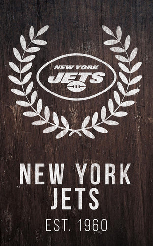 Wholesale NFL0986-Laurel Wreath 11x19 / N0986-New York Jets