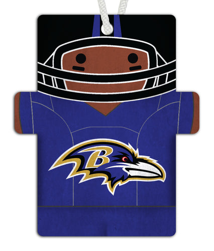 Wholesale NFL0988-Football Player Ornament 4.5in / N0988-Baltimore Ravens
