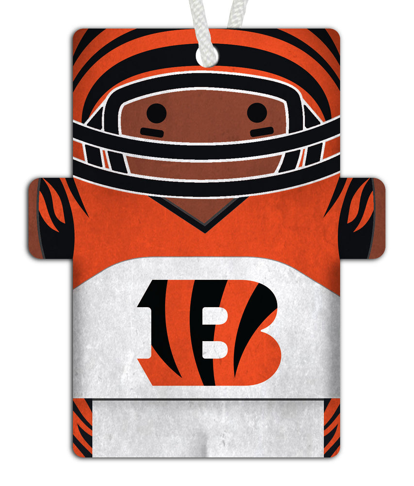 Wholesale NFL0988-Football Player Ornament 4.5in / N0988-Cincinnati Bengals