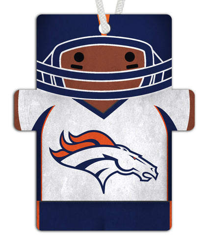 Wholesale NFL0988-Football Player Ornament 4.5in / N0988-Denver Broncos