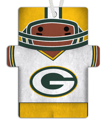 Wholesale NFL0988-Football Player Ornament 4.5in / N0988-Green Bay Packers
