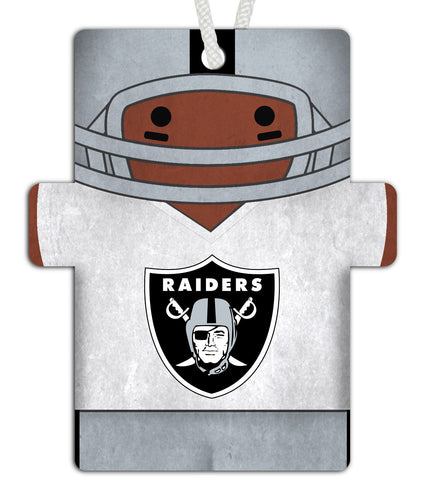 Wholesale NFL0988-Football Player Ornament 4.5in / N0988-Oakland Raiders