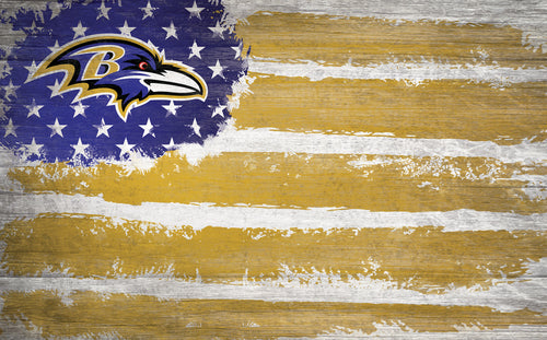 Wholesale NFL0993-Flag 11x19 / N0993-Baltimore Ravens