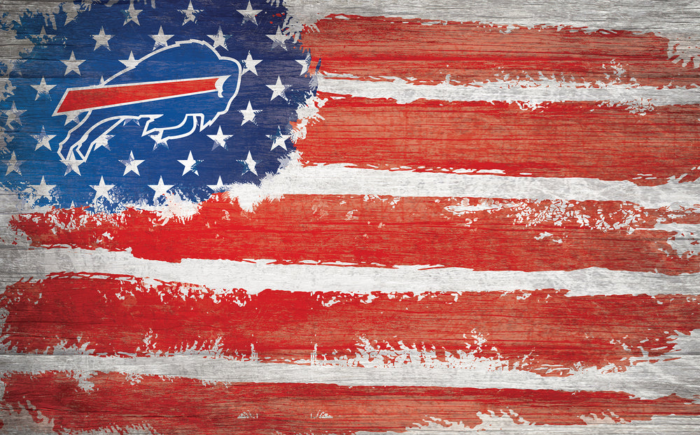 Wholesale NFL0993-Flag 11x19 / N0993-Buffalo Bills