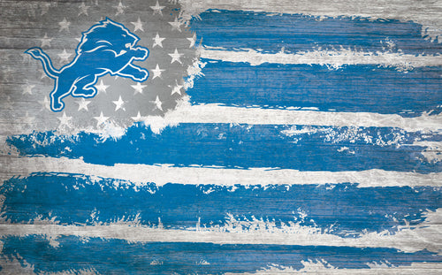 Wholesale NFL0993-Flag 11x19 / N0993-Detroit Lions