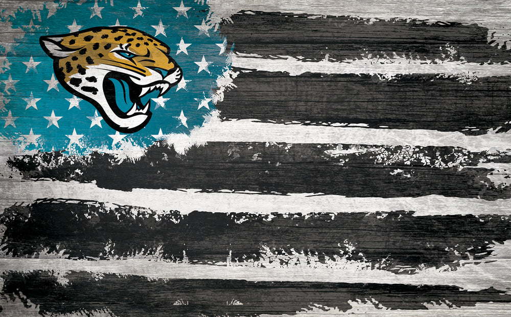 Wholesale NFL0993-Flag 11x19 / N0993-Jacksonville Jaguars