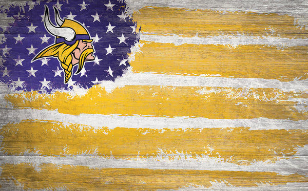 Wholesale NFL0993-Flag 11x19 / N0993-Minnesota Vikings