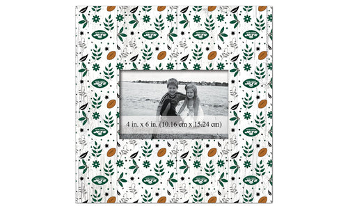 Wholesale NFL1004-Floral Pattern 10x10 Frame / N1004-New York Jets