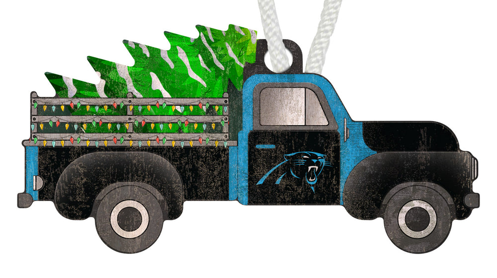 Wholesale NFL1006-Christmas Truck Ornament / N1006-Carolina Panthers