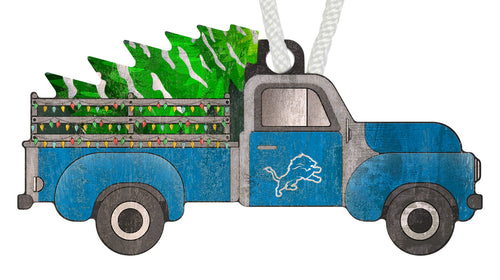 Wholesale NFL1006-Christmas Truck Ornament / N1006-Detroit Lions