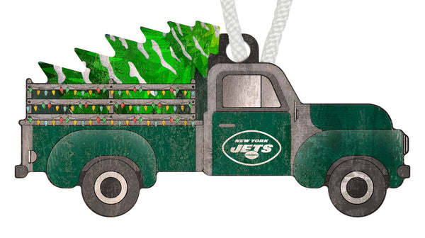 Wholesale NFL1006-Christmas Truck Ornament / N1006-New York Jets