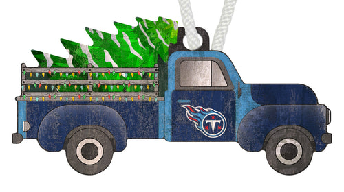 Wholesale NFL1006-Christmas Truck Ornament / N1006-Tennessee Titans