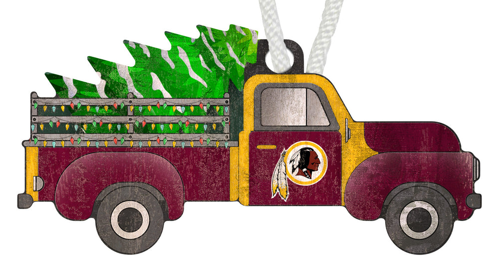 Wholesale NFL1006-Christmas Truck Ornament / N1006-Washington Redskins