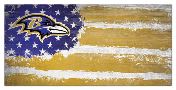 Wholesale NFL1007-Flag 6x12 / N1007-Baltimore Ravens