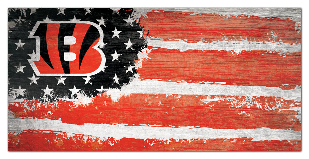 Wholesale NFL1007-Flag 6x12 / N1007-Cincinnati Bengals