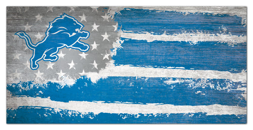 Wholesale NFL1007-Flag 6x12 / N1007-Detroit Lions