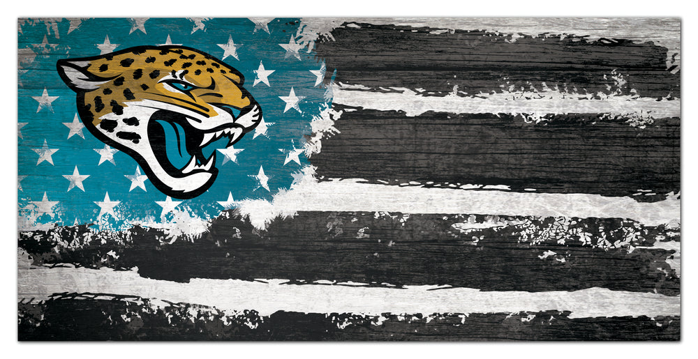 Wholesale NFL1007-Flag 6x12 / N1007-Jacksonville Jaguars