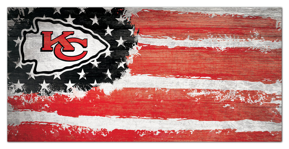 Wholesale NFL1007-Flag 6x12 / N1007-Kansas City Chiefs